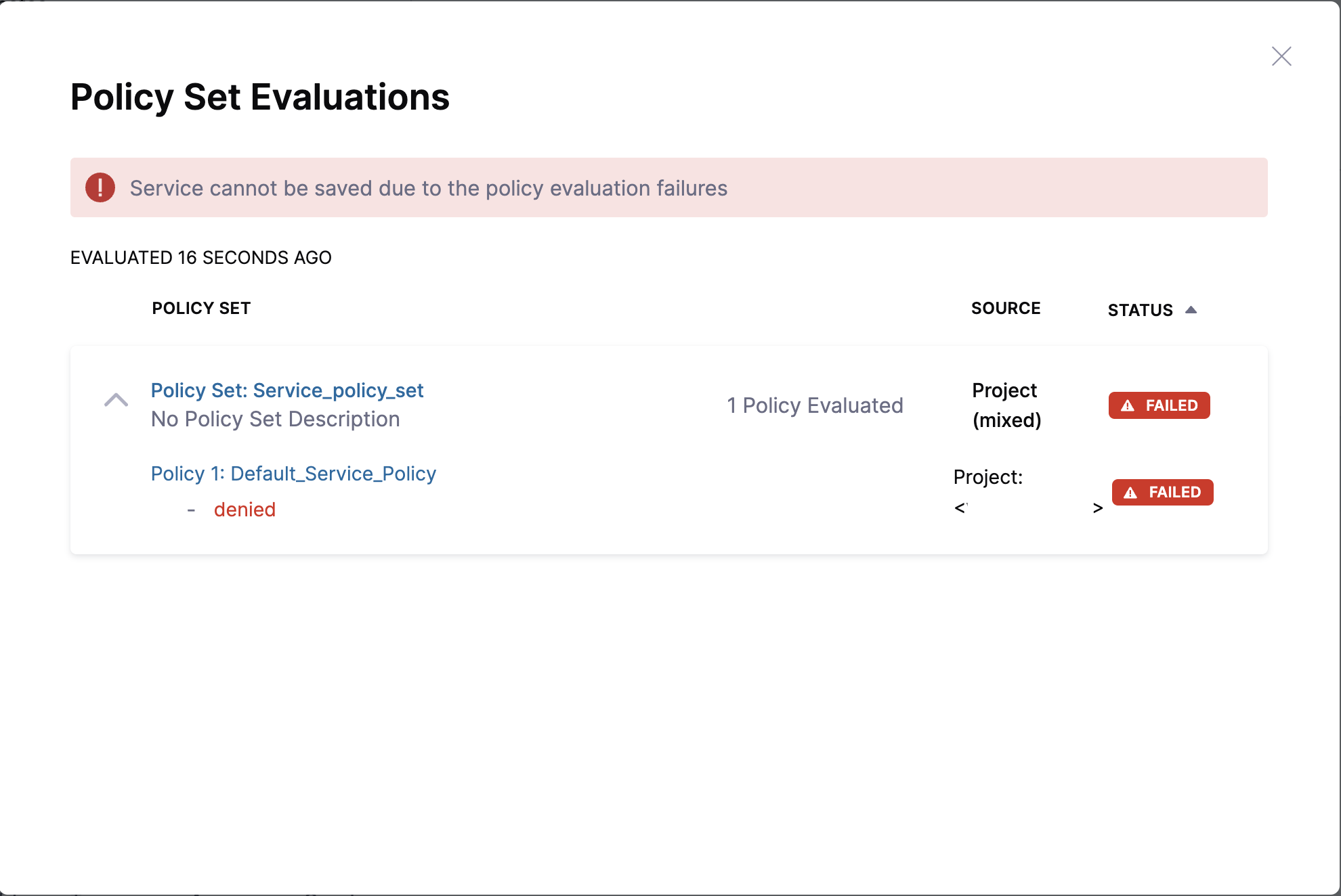 OPA Policy Set